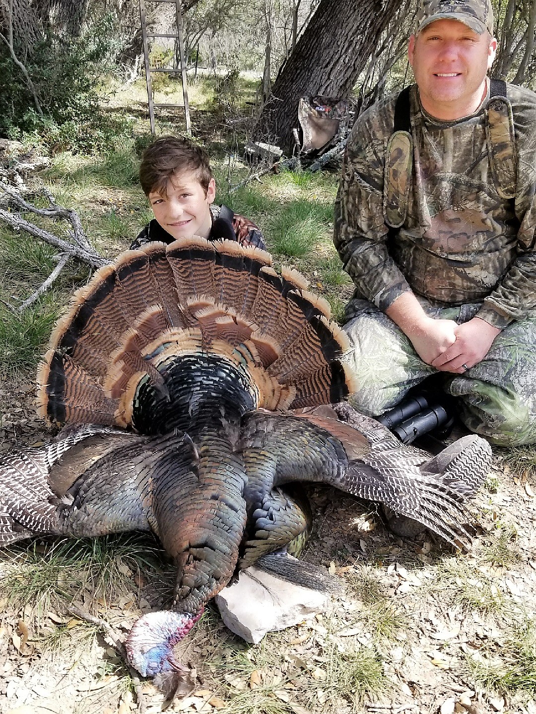 Son with his Gobbler